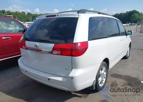 2004 Toyota Sienna Xle Limited z USA, uszkodzony, nr VIN 5TDZA22CX4S194045